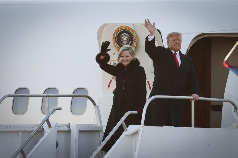 Trump's last midterms rally was for Sen. Cindy Hyde-Smith in Mississippi.